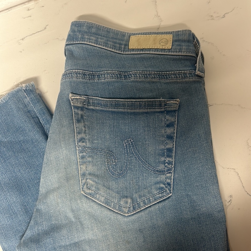Adriano Goldschmied “AG” Mid Rise Legging Ankle Jean - Picture 3 of 12